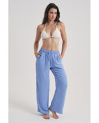 Pantalón Mujer Ancho Largo