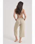 Pantalón Mujer Capri Beige (imagen 2)