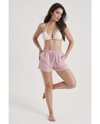 Pantalón Mujer Corto Rosa (imagen 3)