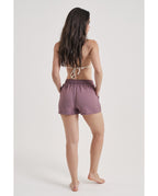 Pantalón Mujer Corto Morado (imagen 2)