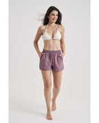 Pantalón Mujer Corto Morado (imagen 3)