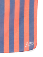Autry Bufanda Rayas Rosa y Azul detalle