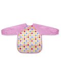 Babero Impermeable con Mangas Rosa