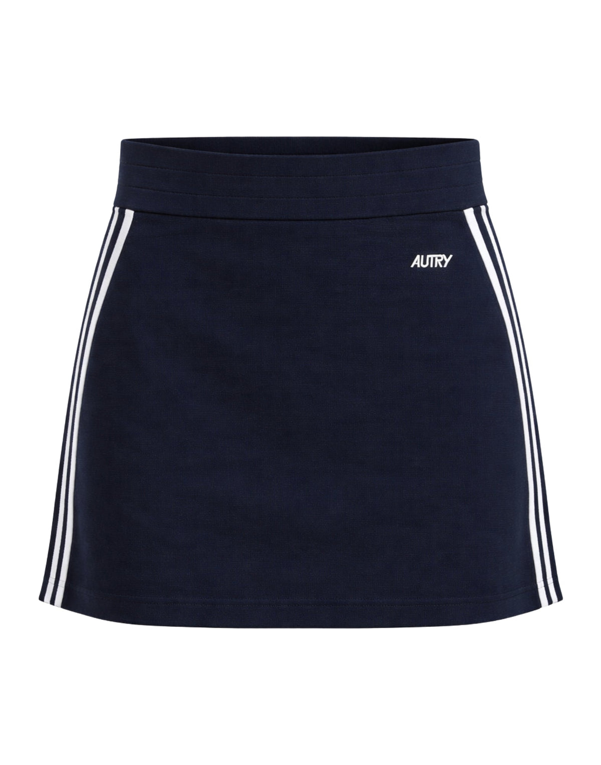 Autry Falda de Punto de Viscosa Mujer Azul