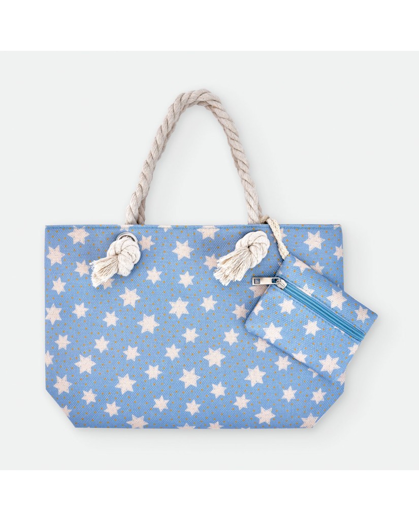 Bolso Playa Azul Estrellas Starlight (imagen 2)