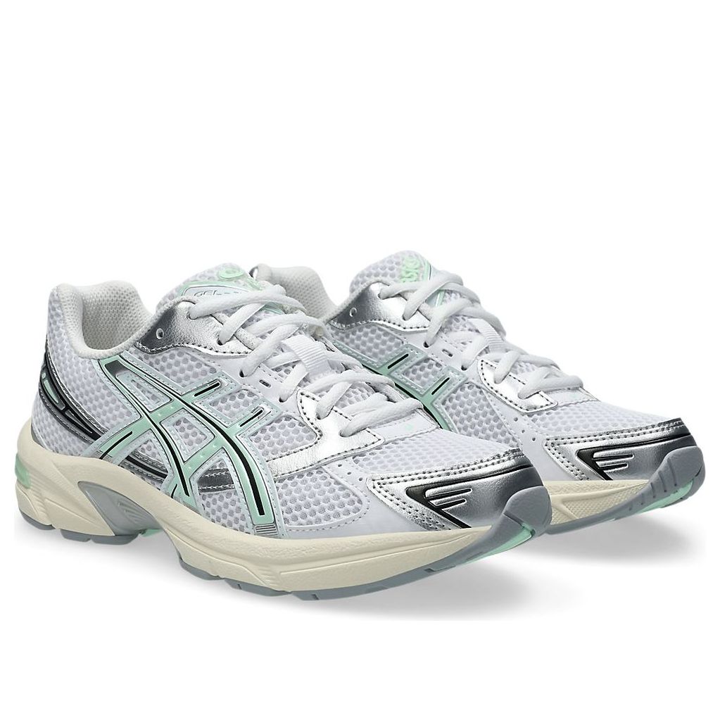 Asics Gel-1130 White Mint Tint vista superior