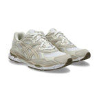 Asics Gel-NYC Blanco Gris Pluma - vista frontal