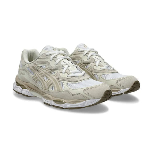Asics Gel-NYC Blanco Gris Pluma - vista frontal