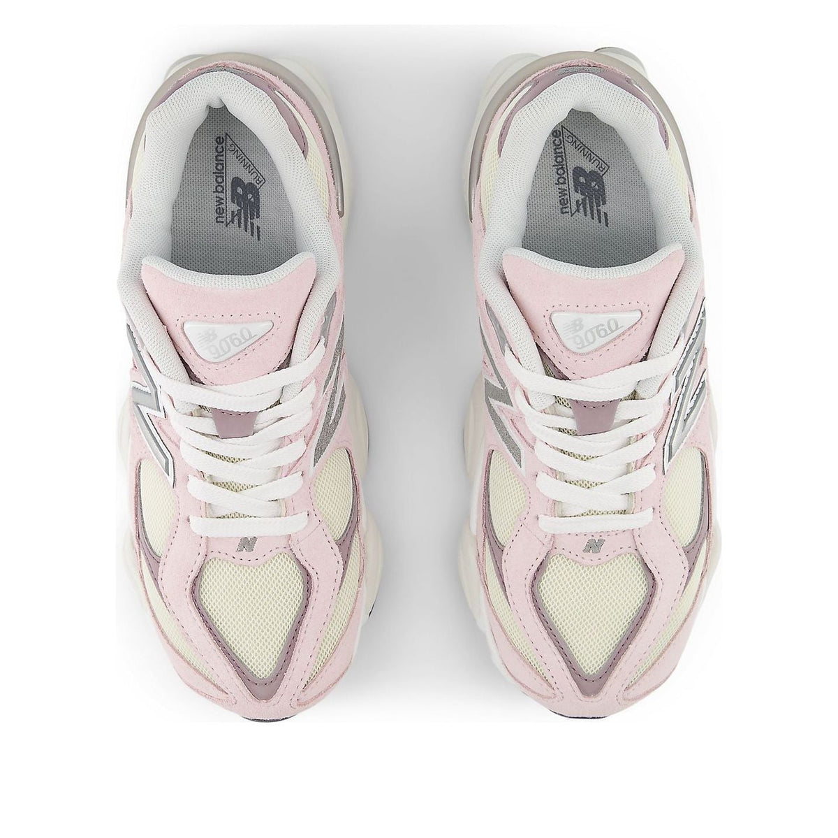 New Balance 9060 Pink White (Niño/a) - vista lateral