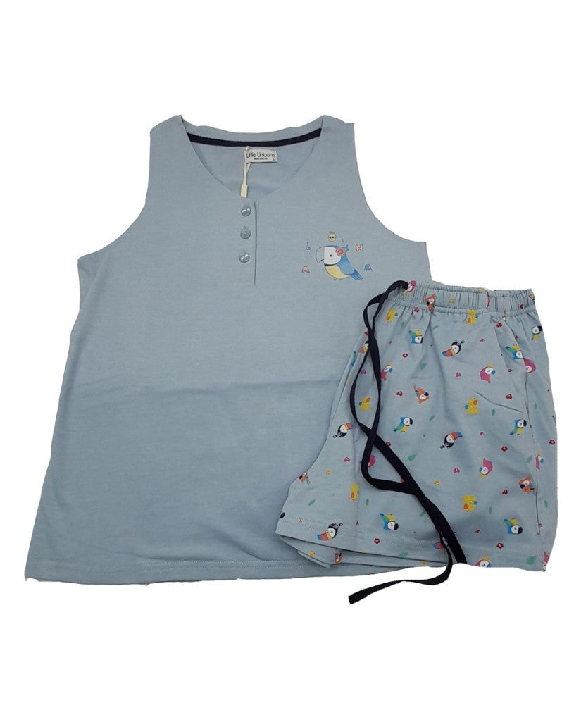 Pijama de Mujer Tirantes Tucán Little Unicorn