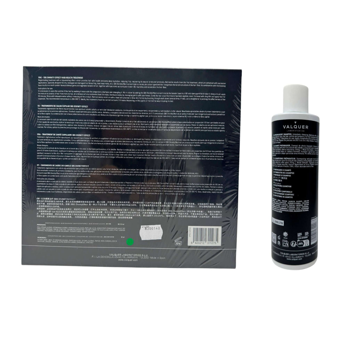 Pack tratamiento capilar SBS + champú preparador Valquer®