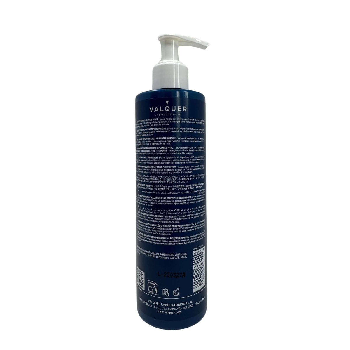 Sérum capilar para puntas abiertas reparación total - 275 ml Valquer®
