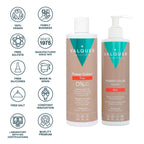 Pack Power Color Rojo - Champú y Mascarilla - 675 ml Valquer®