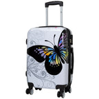 Maletas Rígidas Mariposa Tribal 3 Piezas 360° LOOFTYS