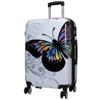 Maletas Rígidas Mariposa Tribal 3 Piezas 360° LOOFTYS