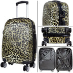 Juego de 3 Maletas Rígidas Leopardo 360° ABS & Policarbonato LOOFTYS