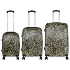 Juego de 3 Maletas Rígidas Leopardo 360° ABS & Policarbonato LOOFTYS