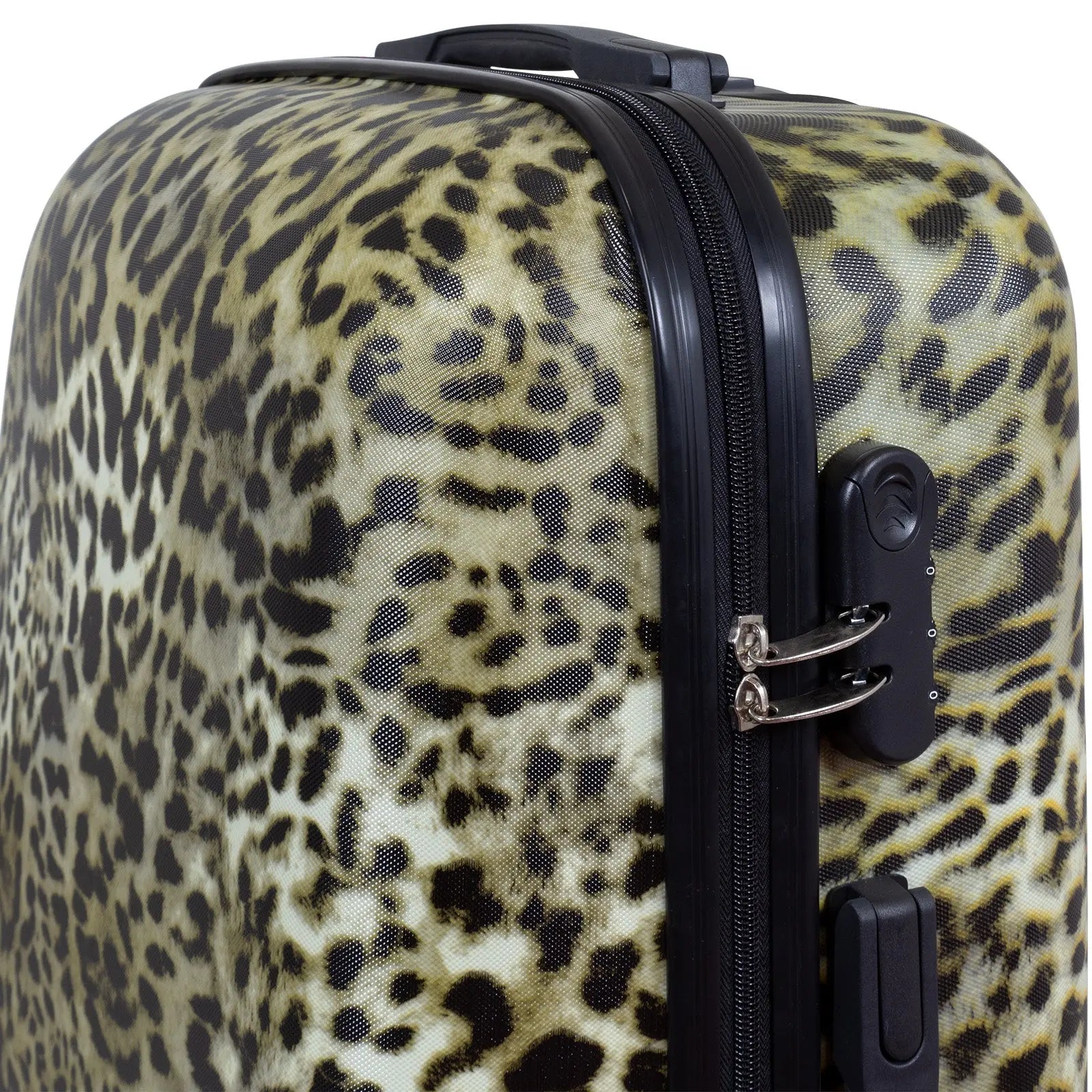 Juego de 3 Maletas Rígidas Leopardo 360° ABS & Policarbonato LOOFTYS