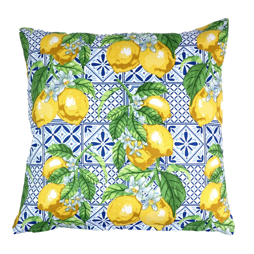 COJIN LIMONES CON RELLENO 45X45CM