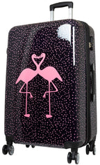 Juego de 3 Maletas Rígidas Flamingo Pink 360° ABS & Policarbonato LOOFTYS