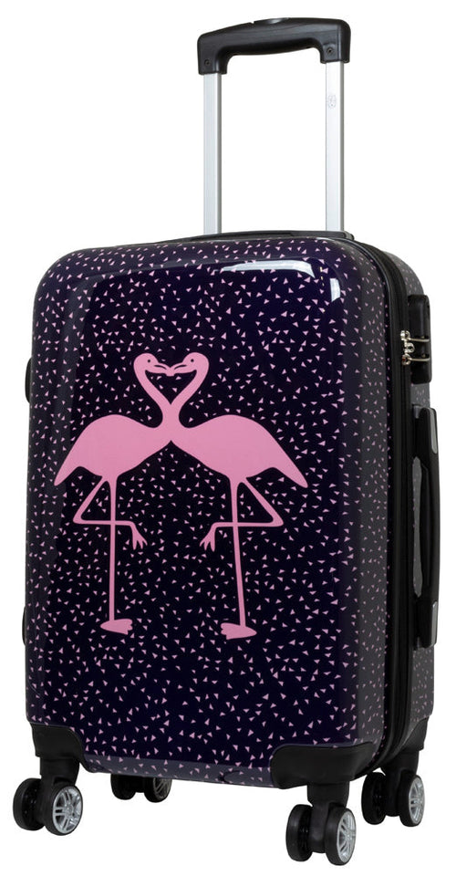 Juego de 3 Maletas Rígidas Flamingo Pink 360° ABS & Policarbonato LOOFTYS