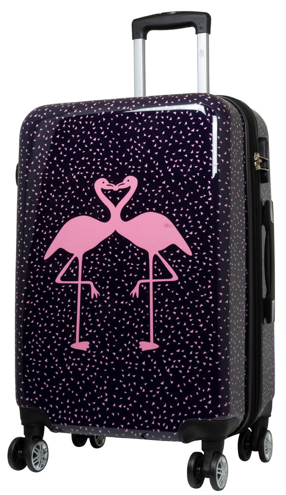 Juego de 3 Maletas Rígidas Flamingo Pink 360° ABS & Policarbonato LOOFTYS