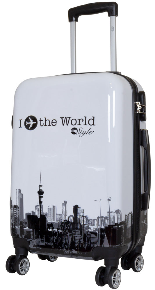 Juego de 3 Maletas Rígidas Travel World Skyline 360° ABS & Policarbonato LOOFTYS