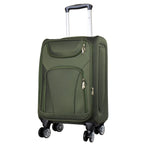 Juego de 3 Maletas Nylon Maribor Verde Ligero y Resistente LOOFTYS