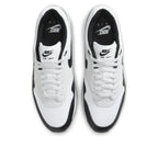 Nike Air Max 1 Essential Blanco Platino Puro Negro - lateral