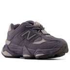 New Balance 9060 Neptune Grey Truffle Salt (Bebé) - vista lateral