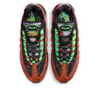 Nike Air Max 95 Big Bubble Canela Plata Metálica Negro vista superior