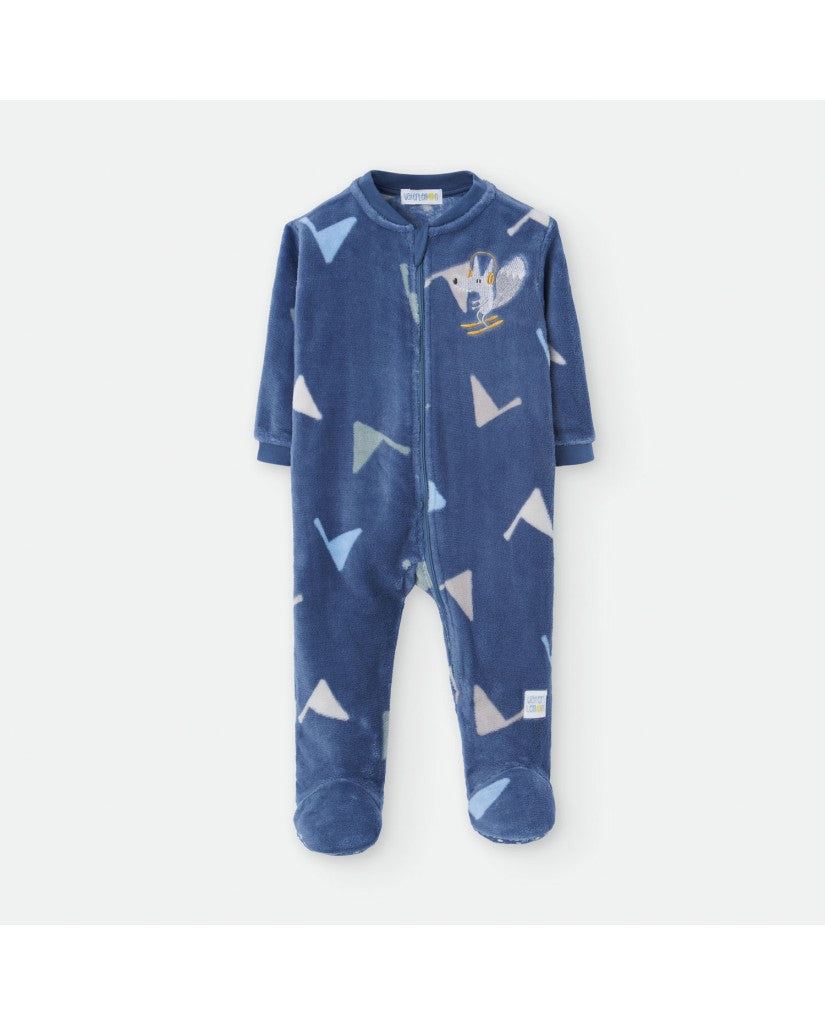 Pijama Manta Entero Azul (imagen 2)