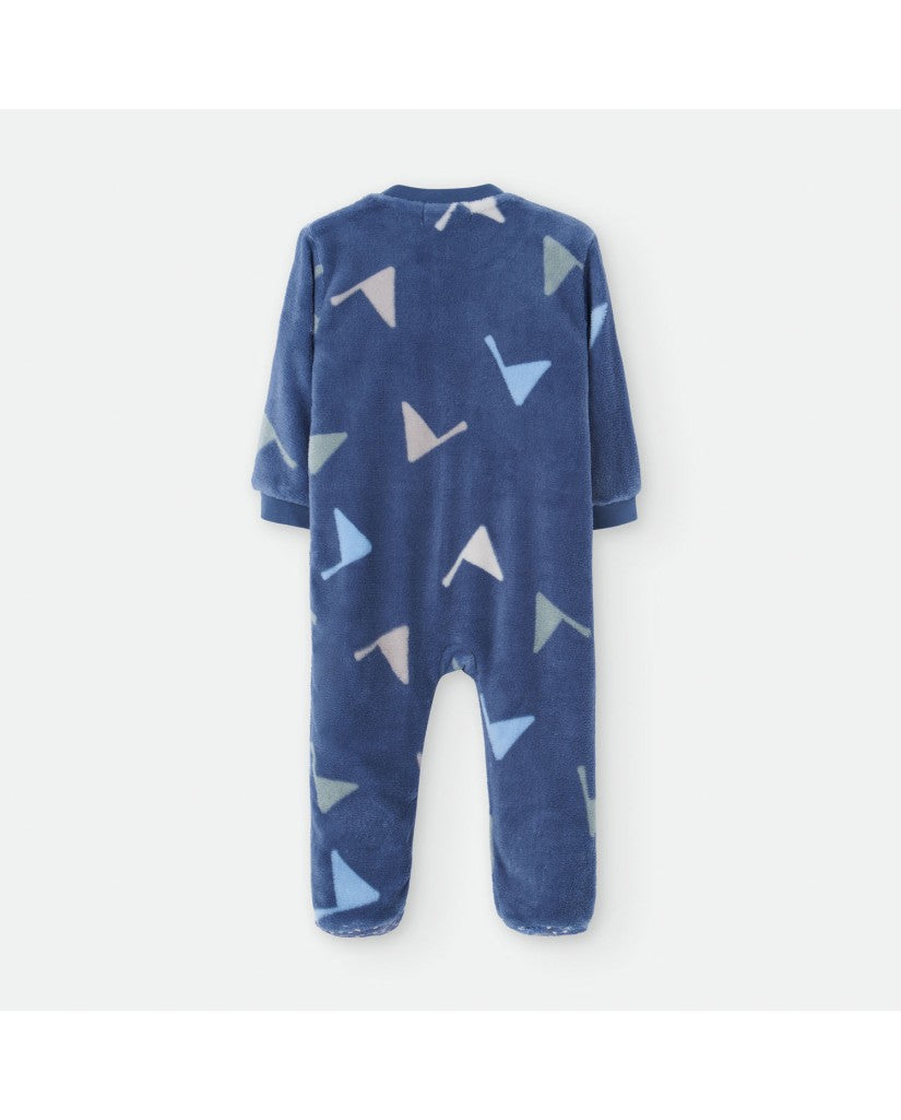 Pijama Manta Entero Azul