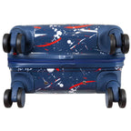 Juego de 3 Maletas Rígidas Pescara Graffiti Azul Oscuro LOOFTYS