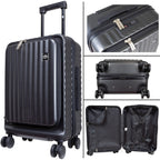 Trolley Cabina Business 55 cm Portátil Antracita LOOFTYS