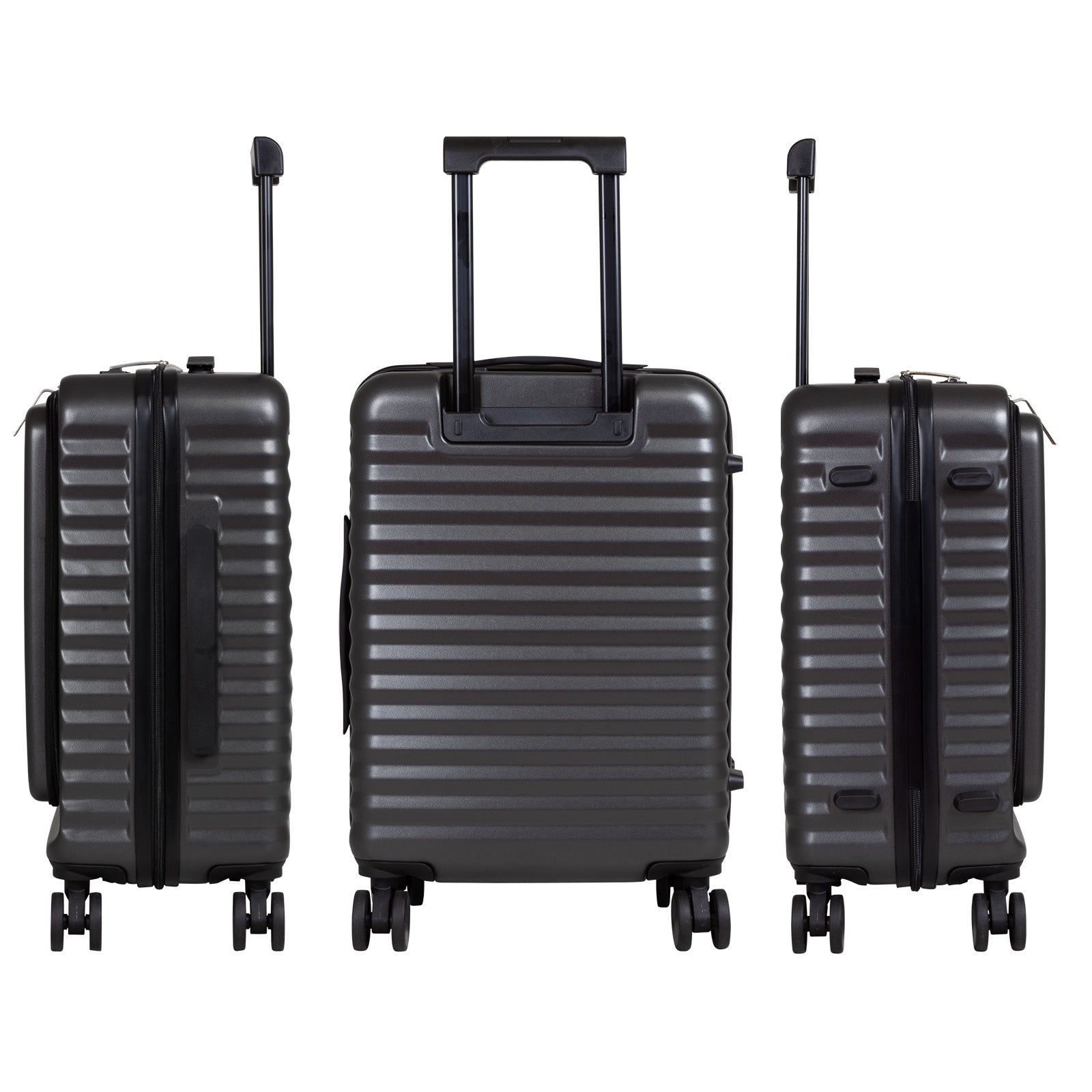Trolley Cabina Business 55 cm Portátil Antracita LOOFTYS