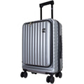 Trolley Cabina Business 55 cm Portátil Plata LOOFTYS