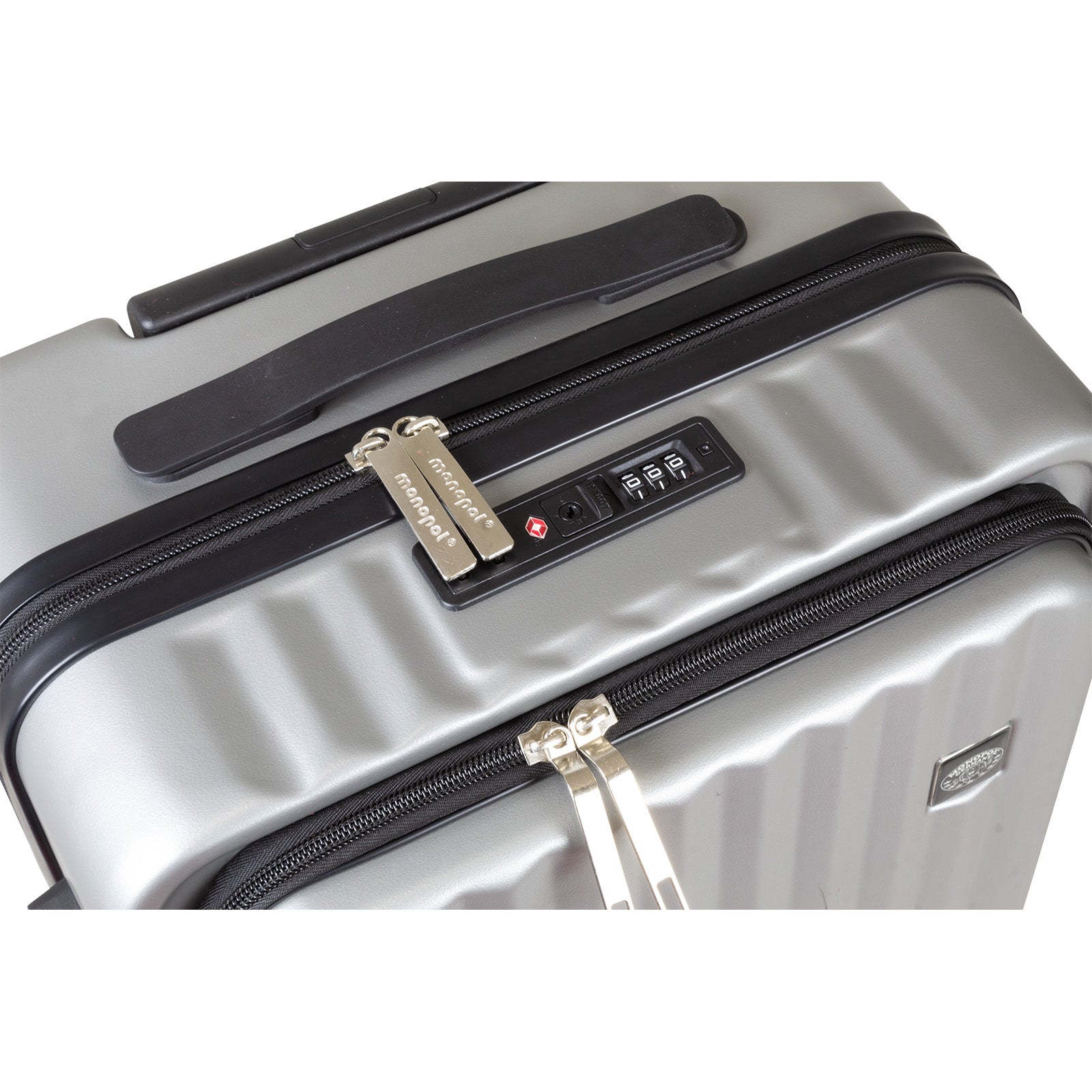Trolley Cabina Business 55 cm Portátil Plata LOOFTYS