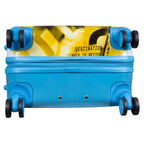 Juego de 3 Maletas Rígidas Verona Graffiti Azul y Marrón LOOFTYS