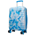 Juego de 3 Maletas Rígidas Verona Graffiti Azul y Blanco LOOFTYS