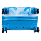 Juego de 3 Maletas Rígidas Verona Graffiti Azul y Blanco LOOFTYS