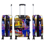 Juego de 3 Maletas Rígidas World Travel Janeiro Sydney Paris LOOFTYS