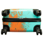 Juego de 3 Maletas Rígidas Sierra Graffiti Turquesa y Naranja LOOFTYS