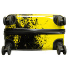 Juego de 3 Maletas Rígidas Sierra Graffiti Amarillo y Negro LOOFTYS