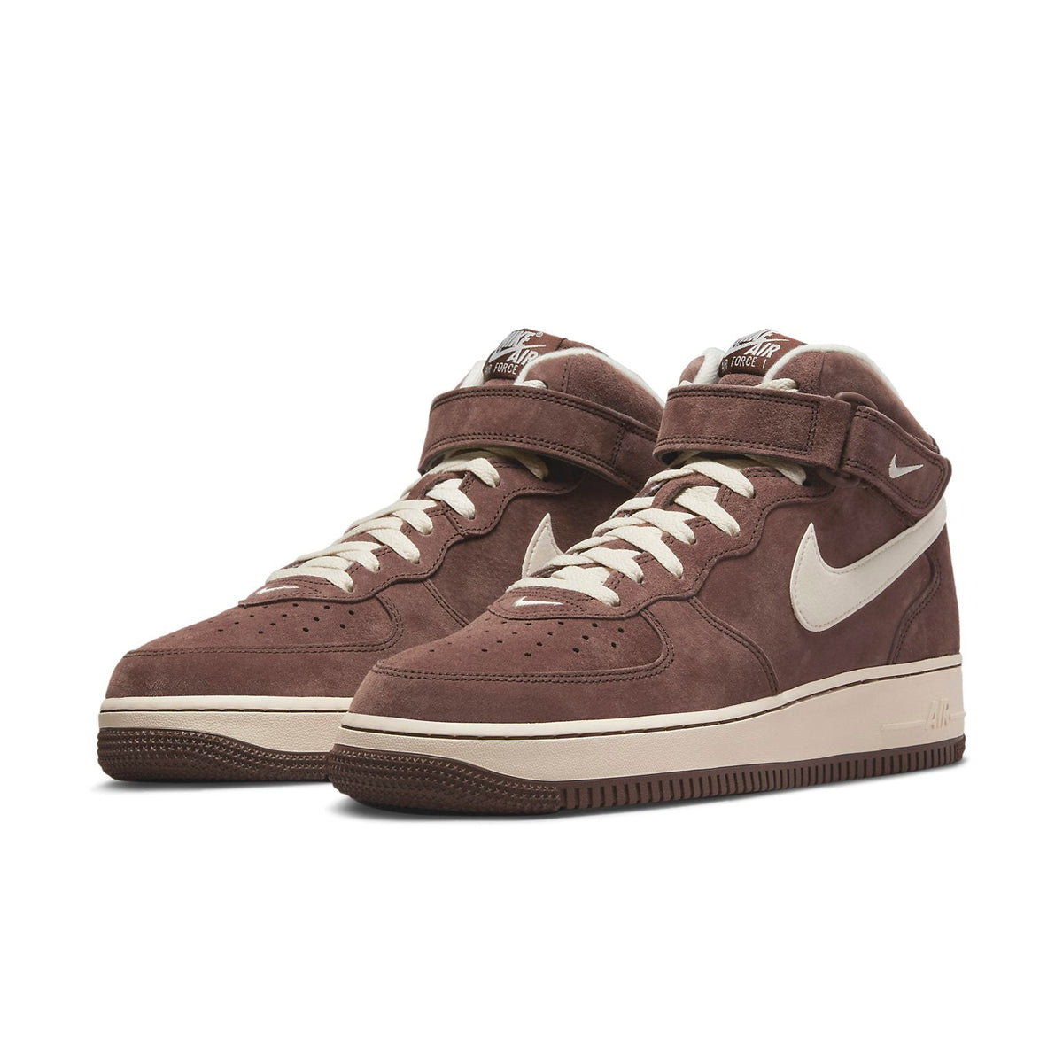Nike Air Force 1 Mid QS Chocolate - vista suela