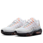 Nike Air Max 95 Gris Lobo Naranja Platino Puro - vista suela