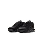 Nike Air Max Plus TN Triple Black niño suela