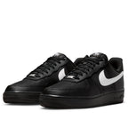Nike Air Force 1 Low Ripstop Negro Blanco - detalle