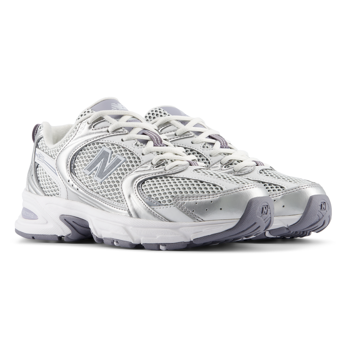 New Balance 530 Gris Plateado - suela