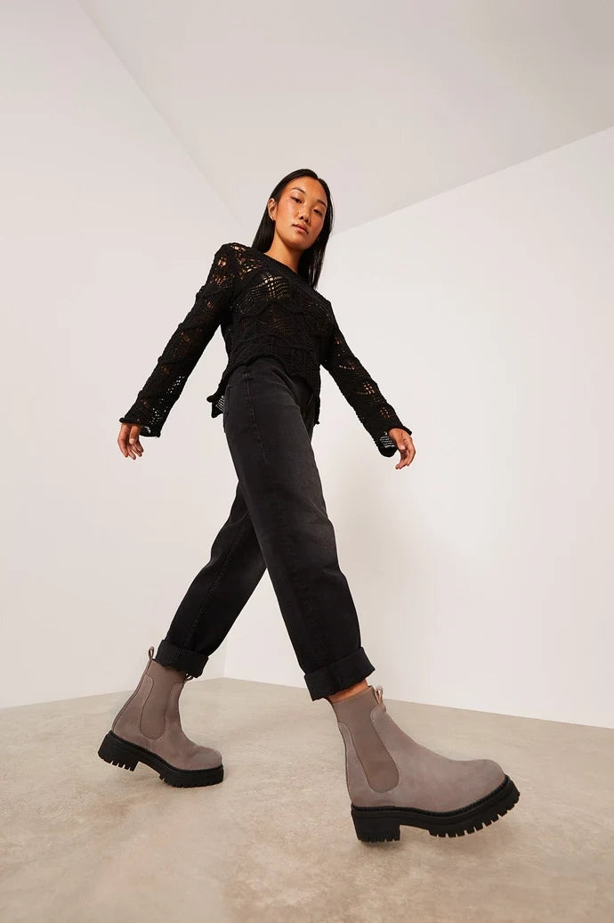 Botines KELLY de ante KMB Shoes